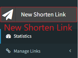 New Shorten Link